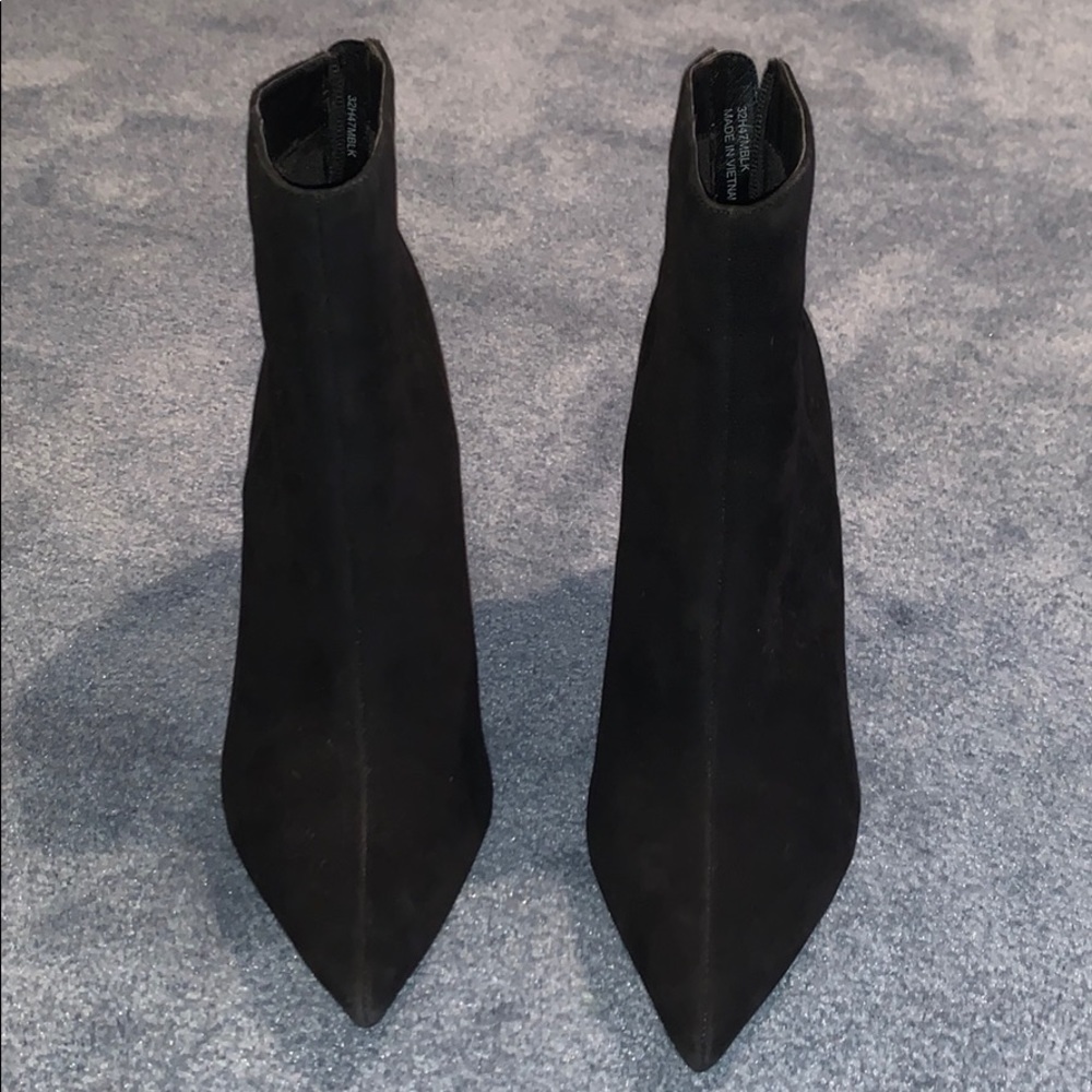 Topshop black booties